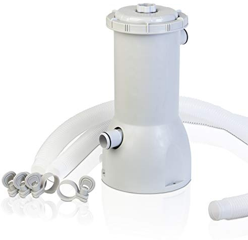 Gre CFAQ35 - Filtre à Cartouche Aqualoon 3,5 m³/h pour Piscines Hors-Sol. Filtration Efficace et Réutilisable