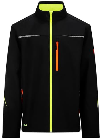Strauss Engelbert Softshelljacke e.s.motion 2020 - Outdoor - winddicht, wasserdicht, atmungsaktiv, leicht und flexibel, Fleece mit weicher Innenseite