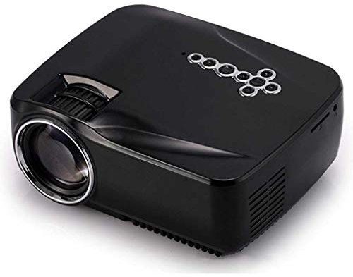 LIUXIUER Proiettore LED HD da 1200 Lumen, Videoproiettore Mini Bluetooth WiFi con Supporto per Telecomando USB/SD/VGA/HDMI Home Theater