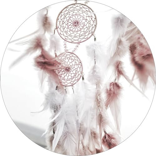 Pro-Art Glasbild Traumfänger IV, rund 20 cm