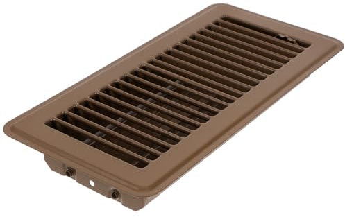 DOITOOL Grille Aération Sol 29,6 X 14,3 X 3,5cm Plaque De Ventilation Bouches D'aération Au Sol Grille De Ventilation