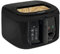 Crystals Electric Deep Fat Fryer 2.5 Litre - Small Deep Fat Fryer Easy Clean - Mini Chips Fryer with Basket & Adjustable Temperature - Oil Fryer with Mesh Basket & Safety Handle (Black)