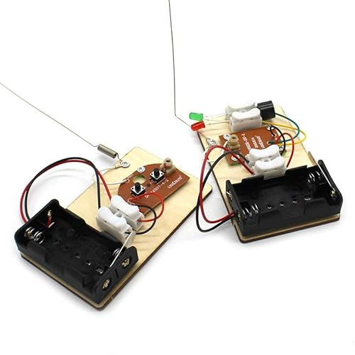Kits, aprender código morse, una máquina de kit de telégrafo, experimento de circuito eléctrico, máquina de código morse, transmisor de código morse, kit de código morse