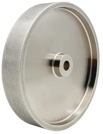 SIDUISDH CBN Schleifscheibe 200mm für T4 Nassschleifmaschine Körnung 400 (200mm*25mm*32mm)