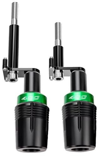 ZESIDIMO Sturzpads Schutz Für KAWASAKI Ninja400 Z400 2018-2023 NINJA500 Z500 Ninja Z 500 2024 2025 Motorrad Rahmenzubehör Motor Fallschutz Absturzsicherung (400grün)