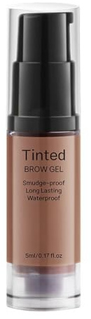 Peel Off Brow Tint Gel con Plantillas para Cejas, Lápiz de Cejas Maquillaje Permanente para Mujeres (A, Talla única)