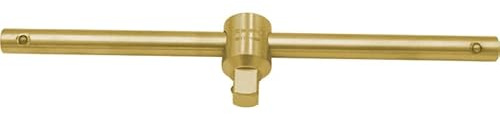 Mango en T 3/4'', Aluminio-Bronce, resistente, versátil para aplicaciones en plomería y conexiones de tuberías.