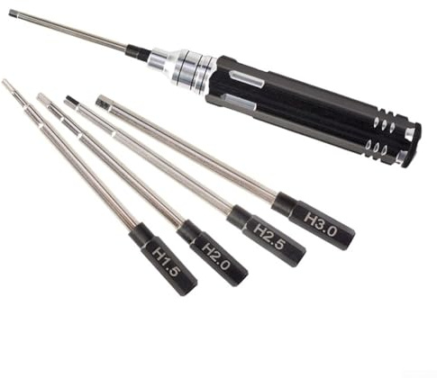 Comprehensive Hexagonal Screwdriver Collection for RC Aviation Projects A Must Have Toolkit with Key Size Options Available