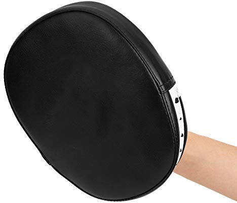 Jeffergarden Boxningsvantar Sanda Training Target Taekwondo Pad, Punching Martial Arts Sköld, med Boxningsvantar och Pads för Barn Som Tränar Taekwondo Handske Handunderlag (Svart)