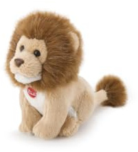 Trudi , Sweet Collection - Lion: miniature collectible plush lion , Christmas, baby shower, birthday or Christening gift for kids, Plush Toys , Suitable from birth, Löwe - Beige