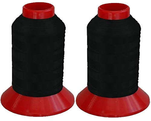 Overlock-Garn 2 x 5000 m (schwarz)