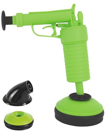 Venteo Drain Jet | Déboucheur canalisation Haute Pression à Pompe Manuelle | Déboucheur WC Puissant | Déboucheur évier écologique air comprimé | Nettoyant canalisation réutilisable