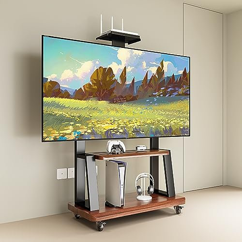 ZAQYCM TV Ständer/TV Standfuß Große Tv-Ständer 32-65, Kleiner TV-Ständer Für Schlafzimmer/Büro/Besprechungszimmer/Business-Messen/Ecke, Boden-Fernsehwagen Für Flachbildschirm (Color : Style-2, Size :