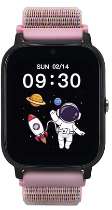 COFI 1453 Smartwatch Kids Tech 4G SIM Klettverschluss Rosa