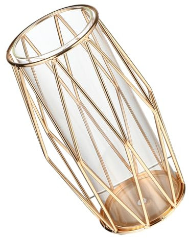 Yardenfun Glas Hydrokultur Blumenvase Transparente Home Glasvase Hydroponischer Behälter Für Pflanzen Blumentopf Luftpflanzer-schmuck Anlage Container
