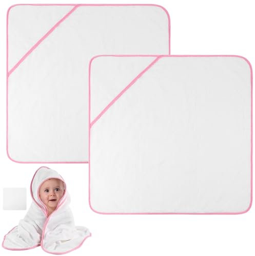 HAGOT Asciugamano con cappuccio, morbido asciugamano da bagno per bambini, asciugamani morbidi assorbenti con cappuccio, essenziali per il lavaggio per neonati e bambini piccoli