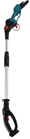 2-in-1 Cordless Pole Saw & Mini Chainsaw, 6 inch Adjustable Handheld Electric Pole Chain Saws with Battery, Extension Pole, for Gardening, Tree High Branches Trimming