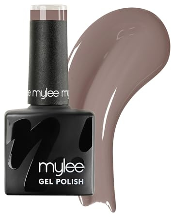 Mylee Gel Nail Polish 8ml [Time After Time] - UV/LED Soak-Off Nail Art | Manicure Pedicure for Professional, Salon & Home Use [Autumn/Winter Range] - Long Lasting & Easy to Apply