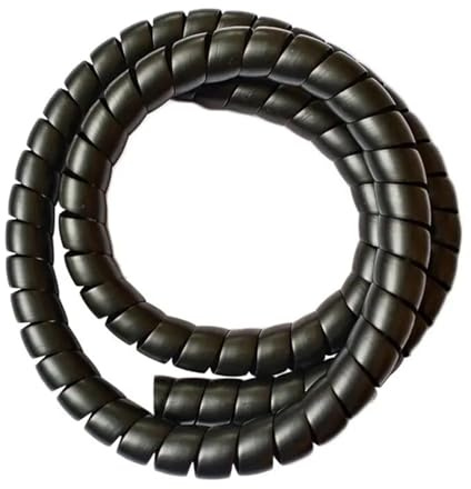 NUZBCPETR Cable Protective Sleeve， 8mm-50mm Inside Diameter Winding Protector Tube Wire Cable Tube Protection Sleeve(5 meter,Black ID 20mm)