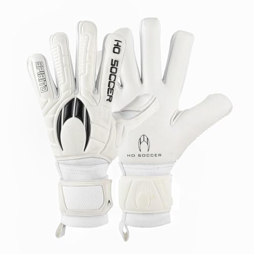 HO Soccer SPIRITO White Negative Torwarthandschuhe, Unisex, Erwachsene