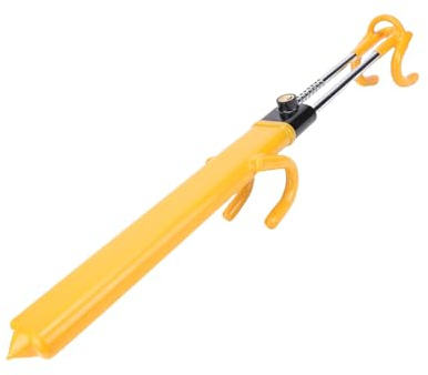 Akozon Cerradura de Volante de Doble Gancho, Dispositivo Antirrobo de Alta Resistencia para Coche, Protección de Seguridad para Camioneta Sedán, SUV, Camioneta