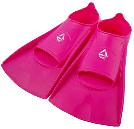 Tyron Speed Fins TS-8300 | Kurze Schwimmflosse für Kinder & Erwachsene | Schwimmtraining | 100% Silikon