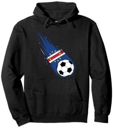 Cape Verde Flag Graphic Cape Verde Pride Heritage Pullover Hoodie