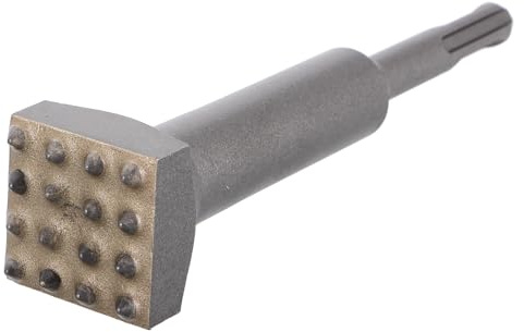 MAGICLULU Scalpello Elettrico per Muro in Calcestruzzo Testa in Lega e Acciaio al Carbonio, Doppia Funzionalità per Demolizione e Finitura Superficiale
