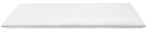 Generico Coprimaterasso 100x200 cm in Schiuma Viscoelastica 6 cm,Casa e Giardino,Biancheria,Lenzuola e Coperte,Proteggi Materasso,Sopramaterassi,Bianco,5.45 kg,282777