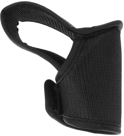 Veemoon Cubierta Protectora Antideslizante para Manillar de Bicicleta de Equilibrio Infantil, Desmontable Negra, Accesorio Seguro y Compatible Exteriores