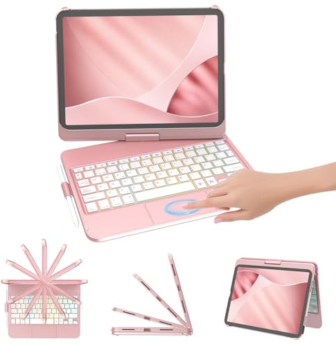 FUWANG Funda con Teclado para iPad A16 11ª Generación 2025