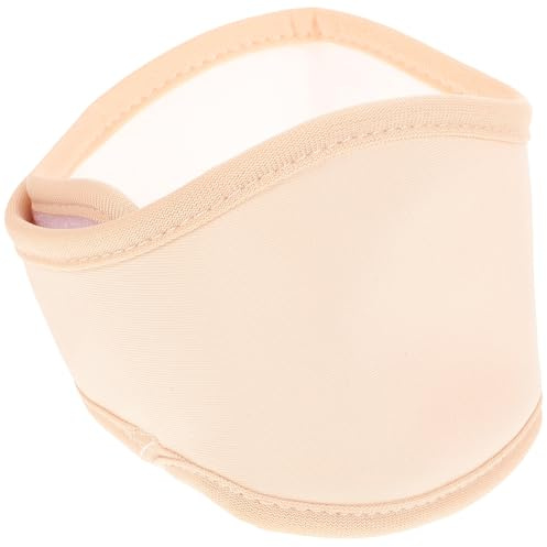YARNOW Envoltura útil para paquetes de aceite de ricino lavable y portátil, correa ajustable para cuello en tela khaki, diseñada para cuidado diario y alivio muscular