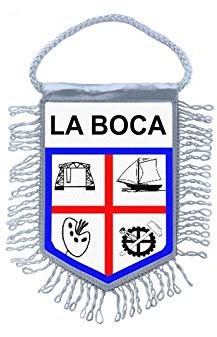 Akachafactory Wimpel mini Flagge Fahne flaggen miniflagge argentinien la Boca