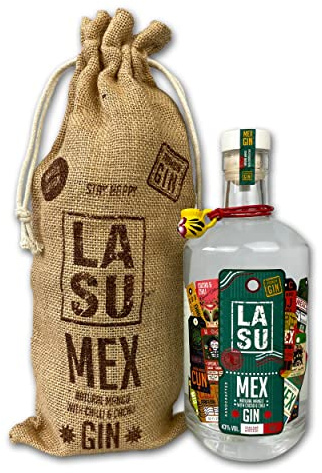 LA SU Gin Limited Edition (Mexico) mit Kakao, Chili, Mango (1x 0,7 l | 43% vol.) | Premium handcrafted Gin, ideal für Gin & Tonic. Mit hochwertiger Geschenkverpackung