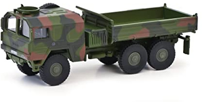 Schuco MAN 7to Kat Kipper Flecktarn 1:87