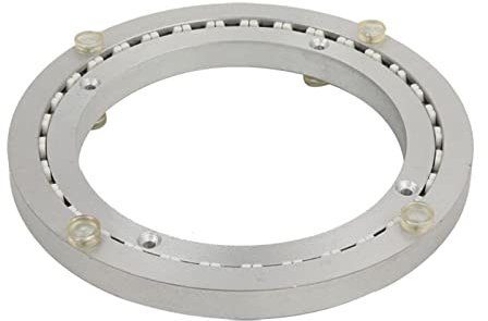 X1NGFU 1 Stück Kugellager Schwerlast Drehplatte Drehlager Drehscheibe,Tischplatte Tv Drehplatte,Tv Drehteller Stumm Tischplatte Drehscheibe,Für Tischplatten Aus Glas,Marmor (300mm(12in))