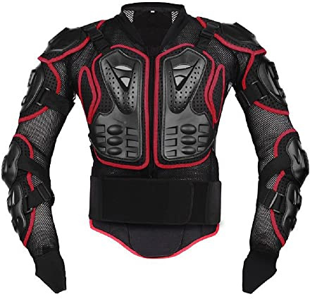 Armatura Protettiva per Moto, Protezione per la Protezione della Schiena della Spalla del Petto della Motocicletta, Giacca di Sicurezza per Corpo della Motocicletta, Abbigliamento da Corsa