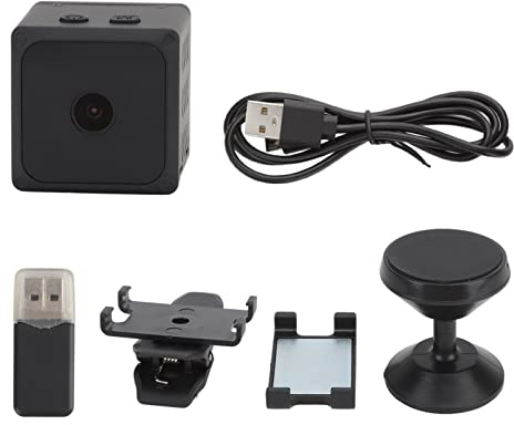 Videocamere Sportive e D'azione WD5 720P Wifi Mini Telecamera Wireless Visione Notturna a Infrarossi Smart Camera Monitoraggio Remoto a Bassa Potenza Videocamera Domestica