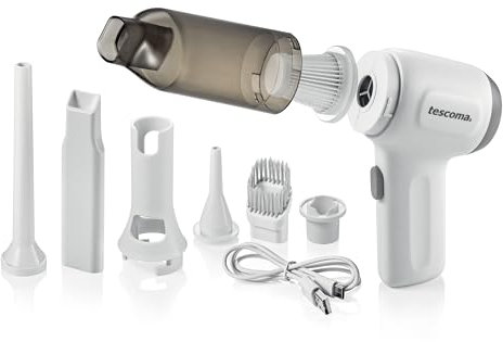 Tescoma ProfiMATE Aspirapolvere Senza Fili, Bianco, 21 x 15,5 cm