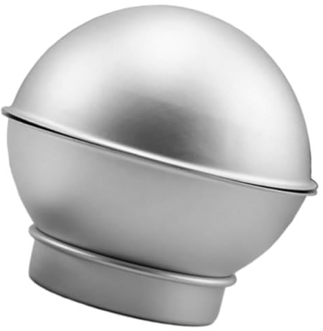 ABOOFAN Halbkugelförmige Backform Aus Aluminiumlegierung Selbstgemacht Form Für Badekugeln Und Kuchen Mit Basis Bruchfest Und Vielseitig
