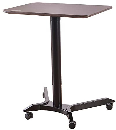 Europäischer Begrüßungstisch Rednerpult/Stehpultwagen Mobiler höhenverstellbarer Sitz- und Stehpult-Bürotisch Podium-Stehtisch, Platte 71,5 x 50 cm/A/Höhe 68/108 cm