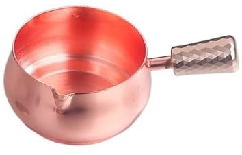 birene Creamer Pitcher Espresso Measuring Cups Plus Milk Cups Mini Pour Over Canisters Extraction Ounce Cups Stainless Steel Small Milk Cups Milk Jugs Gravy Boats(Pink,Small)