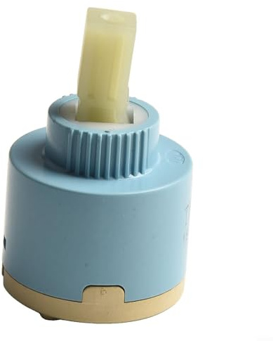 Bulevisiter Faucet Cartridge,Kitchen Basin Shower Faucet Part,Ceramic Tap Cartridge Valve,Ceramic Disc Cartridge For Kitchen Basin Replacement (40mm)