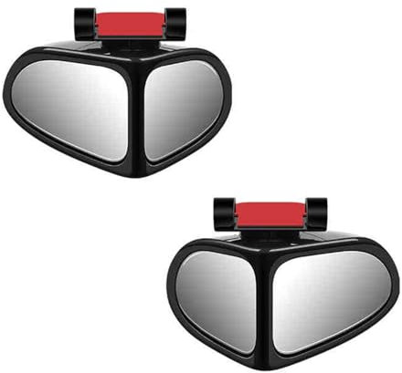 CGDXG 2Pcs Toter Winkel Spiegel Auto für Volkswagen VW Taigo Touran Tiguan CC Beetle,360° Rotate einstellbare Weitwinkel Spiegel,Automotive Außenspiegel mit ABS Gehäuse,B
