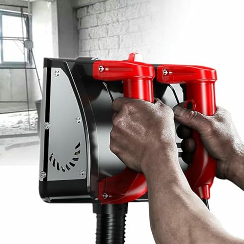 XRSMOU Pialla Elettrica a Muro, Raschietto per Calcestruzzo, Utensile Elettrico Portatile, Trattamento Efficiente della Superficie della Parete, per La Costruzione di Ristrutturazioni