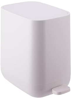 Relaxdays Cestino, 7 Litri, Chiusura Soft, Secchio Interno Rimovibile, plastica Opaca, a Pedale