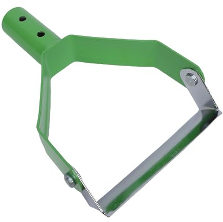 Houe à étriers, Outil de Jardin Robuste pour Un Désherbage et Une Culture du Sol Efficaces, Parfait pour Les Jardins et Les Serres en Acier au Carbone 1 Pièce (Green)