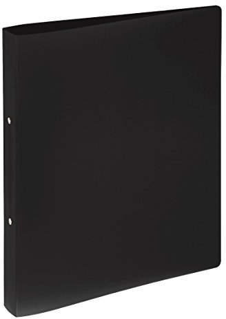 Pagna 20900-01 Ringbuch A4 PP 2-Ring-Mechanik, 25 mm, schwarz