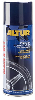 Altur Black&Wet Extra Lucido per gomme Spray 400 ml