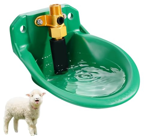 Abreuvoir Automatique pour Moutons, Veaux, Bovins, Cochons, Chiens, Porcelets (Valve d'eau en Cuivre)